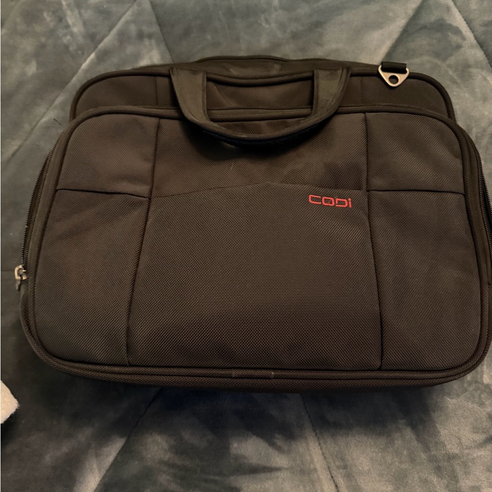 Codi Black Laptop Bag for Men